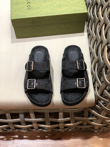 Guchi original single quality slippers code_ 38-44-274c44ce